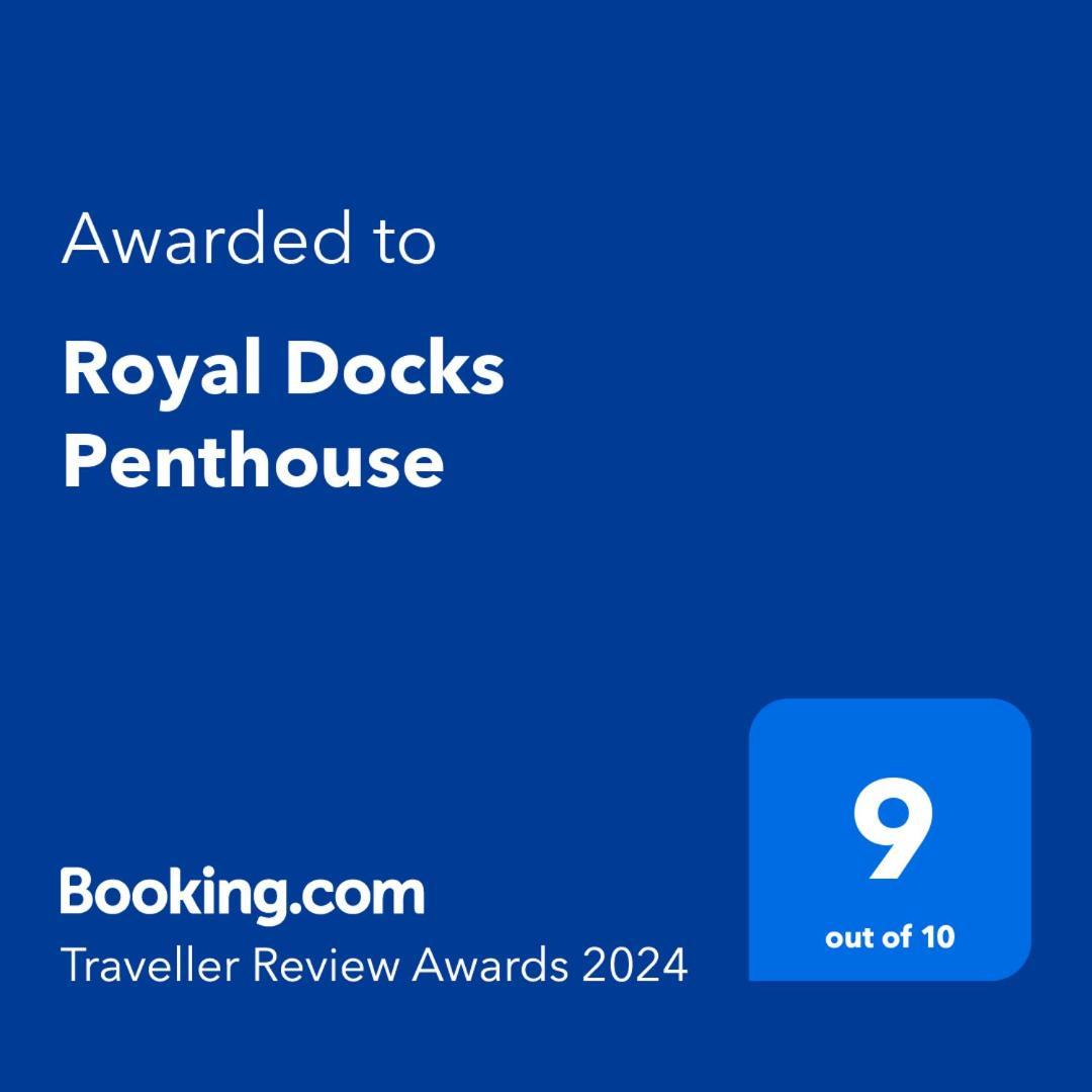 Royal Docks Penthouse Lejlighed London Eksteriør billede